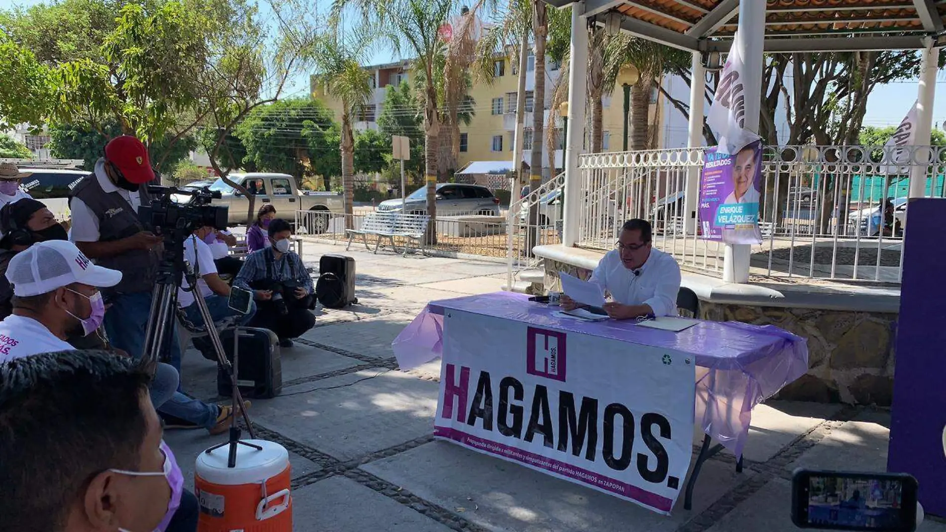 Enrique Velázquez González candidato por el Distrito 4 de Zapopan